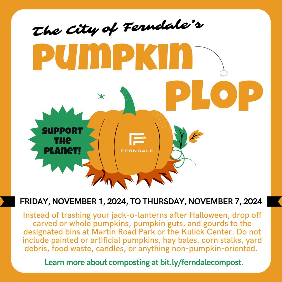 Pumpkin Plop 2024 News Ferndale